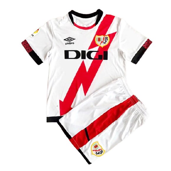 Camiseta Rayo Vallecano Replica Primera Ropa Niño 2021/22